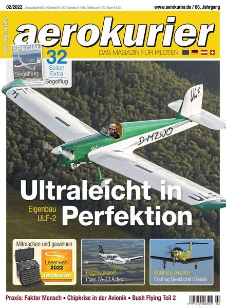 Aerokurier Germany – Februar 2022 Cover