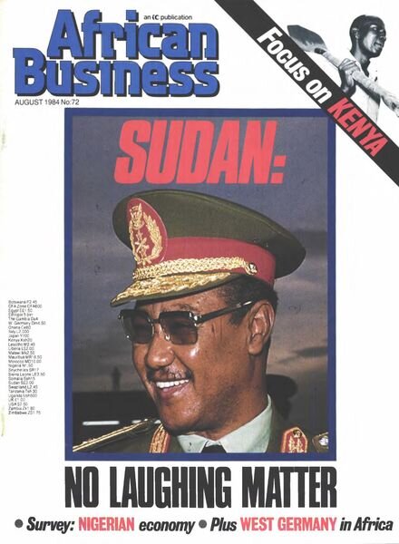 African Business English Edition – August 1984 Cover