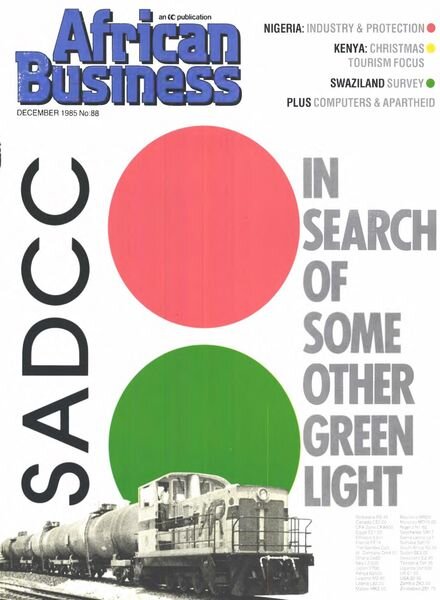 African Business English Edition – December 1985 Cover