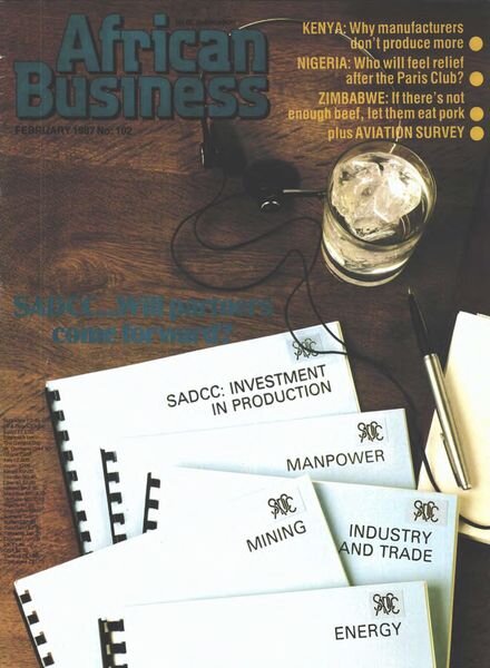 African Business English Edition – February 1987 Cover