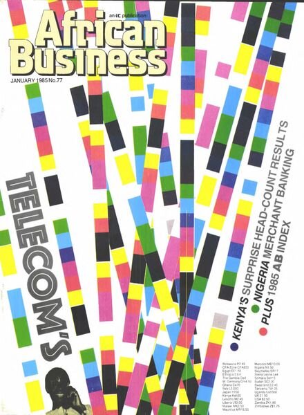 African Business English Edition – January 1985 Cover