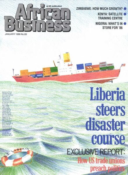 African Business English Edition – January 1986 Cover