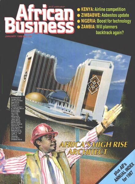 African Business English Edition – January 1988 Cover