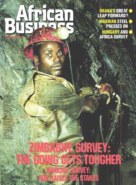 African Business English Edition – May 1986 Cover