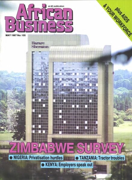 African Business English Edition – May 1987 Cover