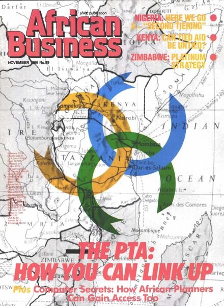 African Business English Edition – November 1986 Cover