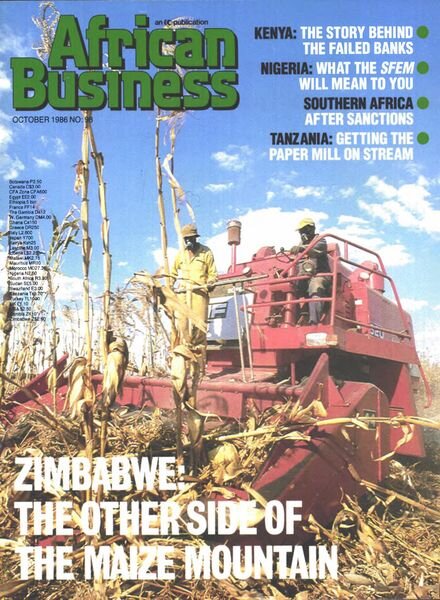 African Business English Edition – October 1986 Cover