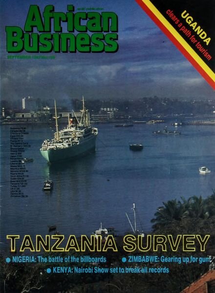 African Business English Edition – September 1987 Cover