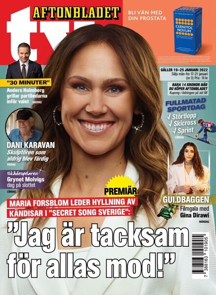 Aftonbladet TV – 17 januari 2022 Cover