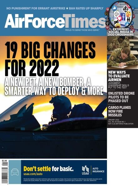 Air Force Times – 10 January 2022 Cover