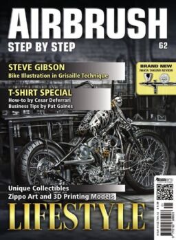 Airbrush Step by Step English Edition – Issue 62 – January 2022