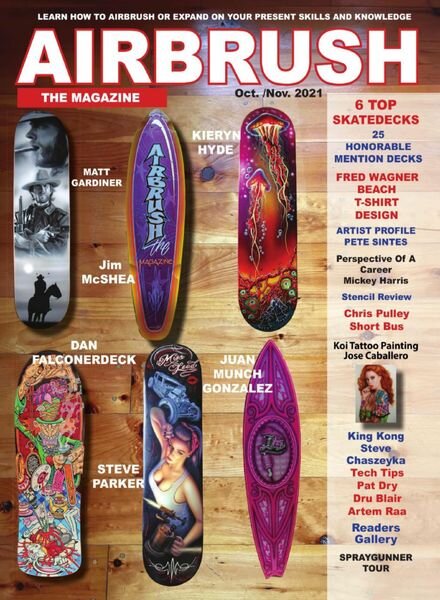 Airbrush The Magazine – October-November 2021 Cover