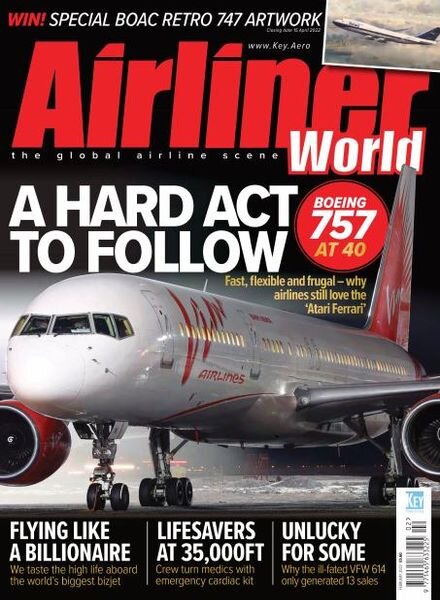 Airliner World – February 2022 Cover