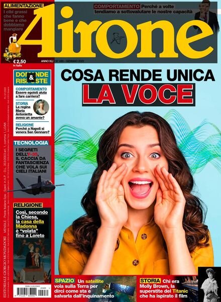 Airone – Gennaio 2022 Cover