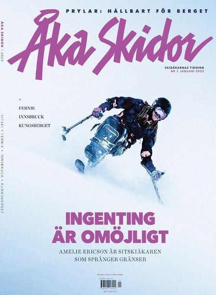 aka Skidor – januari 2022 Cover