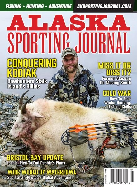 Alaska Sporting Journal – January 2022 Cover