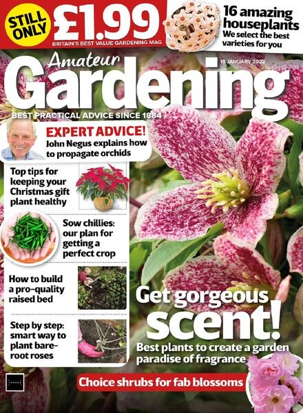 Amateur Gardening – 15 January 2022 Cover