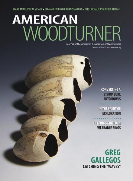 American Woodturner – February 2022 Cover