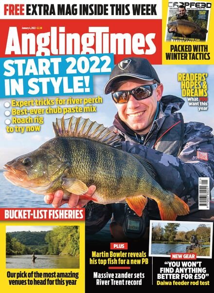 Angling Times – 04 January 2022 Cover