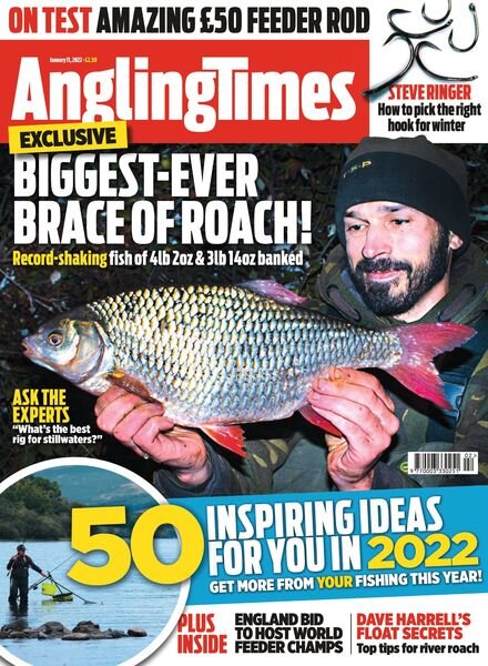 Angling Times – 11 January 2022 Cover
