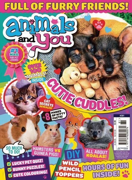 Animals and You – January 2022 Cover