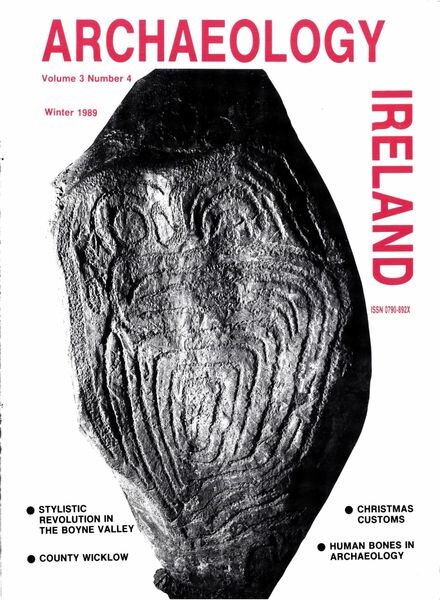 Archaeology Ireland – Winter 1989 Cover