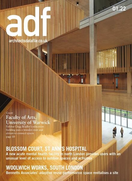 Architects Datafile (ADF) – January 2022 Cover