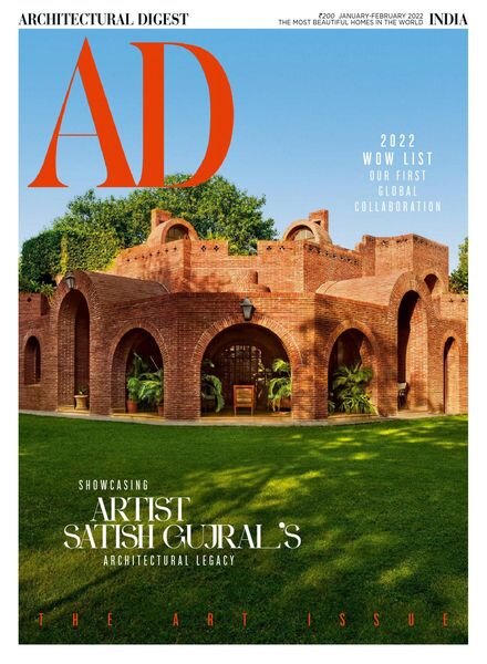 Architectural Digest India – January 2022 Cover
