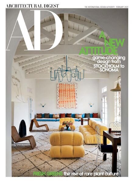 Architectural Digest USA – February 2022 Cover