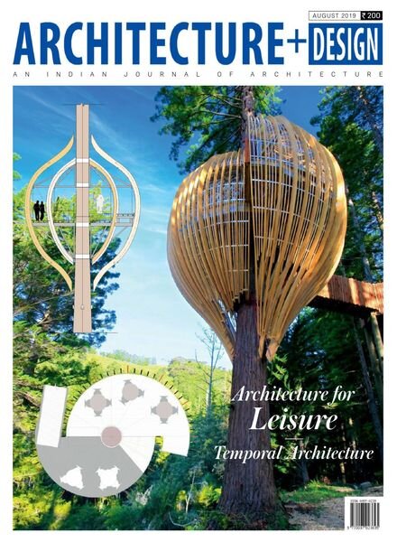 Architecture + Design – August 2019 Cover