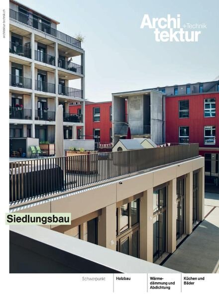 Architektur+Technik – Juli-August 2021 Cover