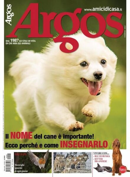 Argos – febbraio 2022 Cover