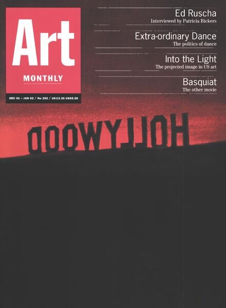 Art Monthly – December-January 2001-02 Cover