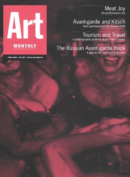 Art Monthly – June 2002 Cover