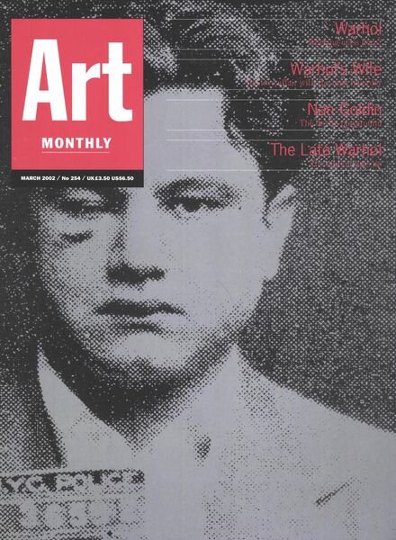 Art Monthly – March 2002 Cover