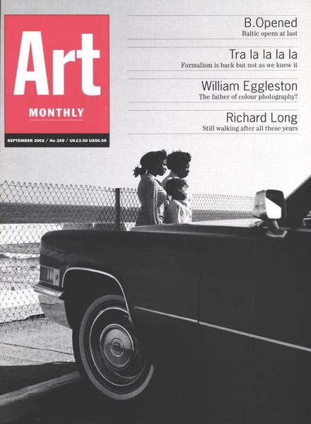 Art Monthly – September 2002 Cover