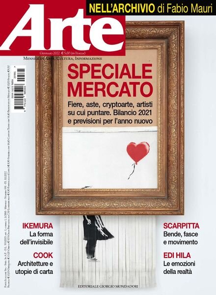 Arte – Gennaio 2022 Cover
