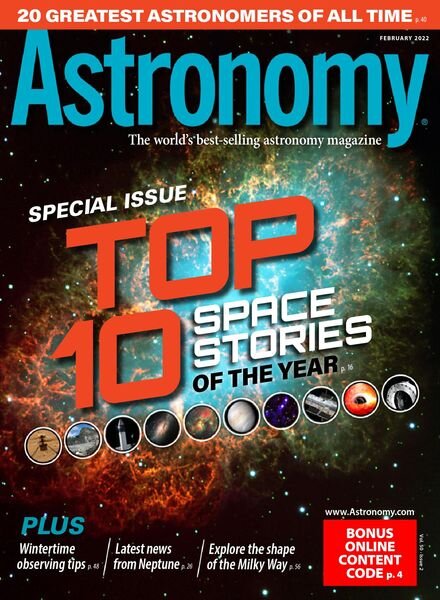 Astronomy – February 2022 Cover