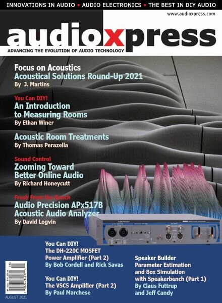 audioXpress – August 2021 Cover