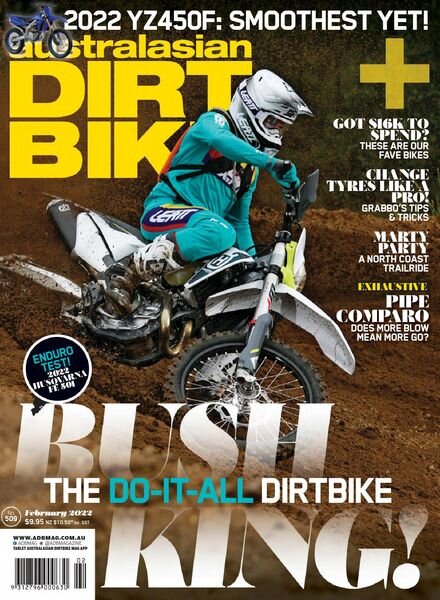 Australasian Dirt Bike – February 2022 Cover
