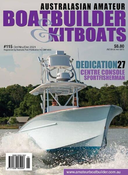 Australian Amateur Boat Builder – Issue 115 – October-December 2021 Cover