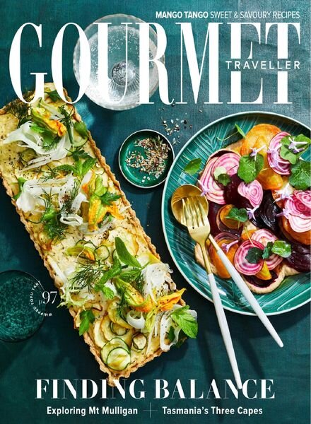 Australian Gourmet Traveller – February 2022 Cover