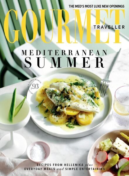Australian Gourmet Traveller – January 2022 Cover