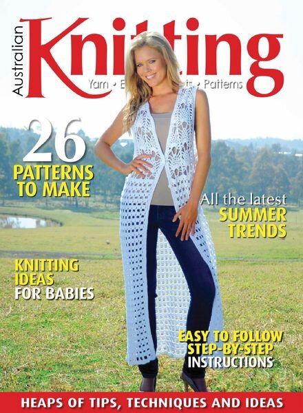 Australian Knitting – December 2021 Cover