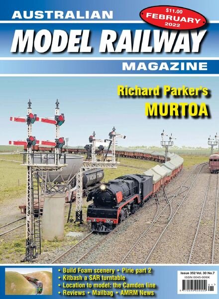 Australian Model Railway Magazine – February 2022 Cover