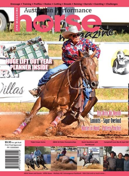 Australian Performance Horse Magazine – January 2022 Cover