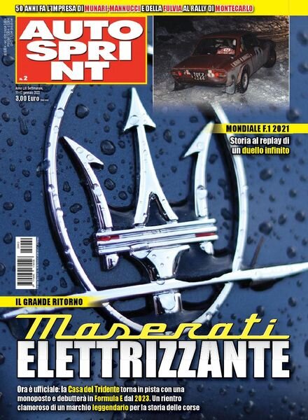 Auto Sprint – 11 Gennaio 2022 Cover