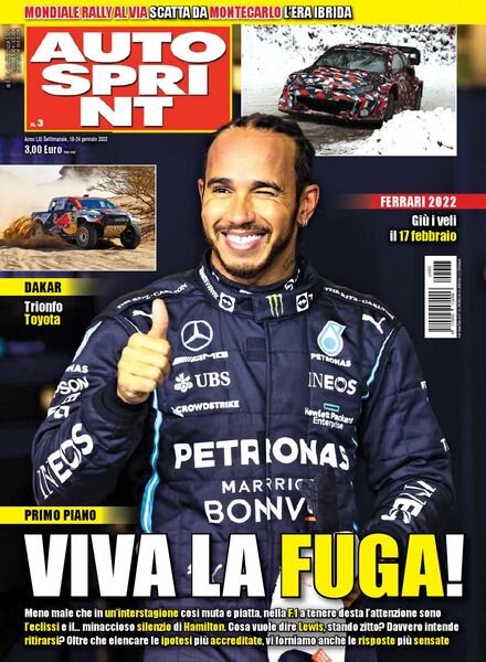 Auto Sprint – 18 Gennaio 2022 Cover