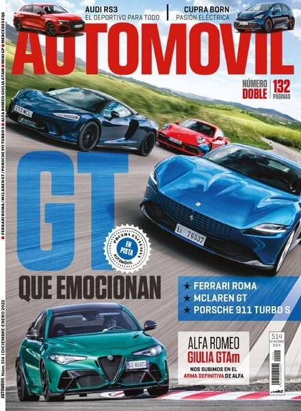 Automovil Espana – diciembre 2021 Cover