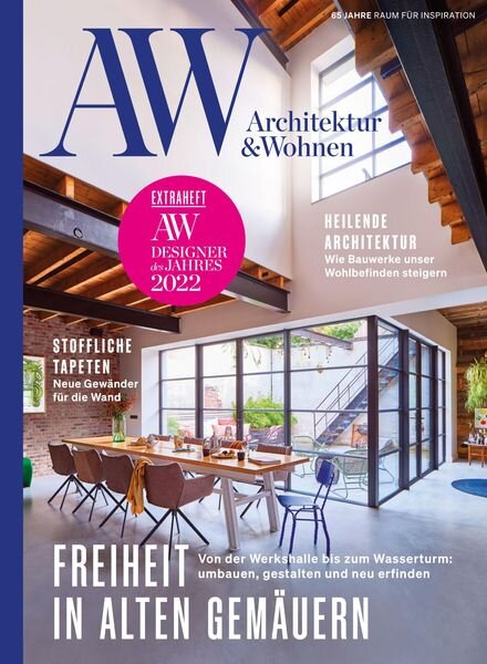AW Architektur & Wohnen – Januar 2022 Cover